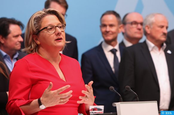 وزيرة البيئة الألمانية سفينيا شولتسه